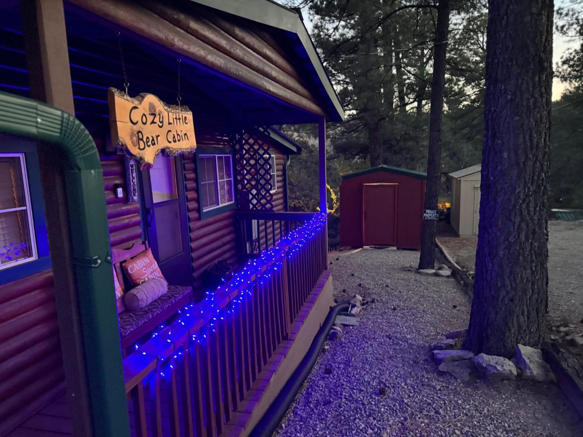 Gonzales Cozy Little Bear Cabin Ruidoso Exterior photo