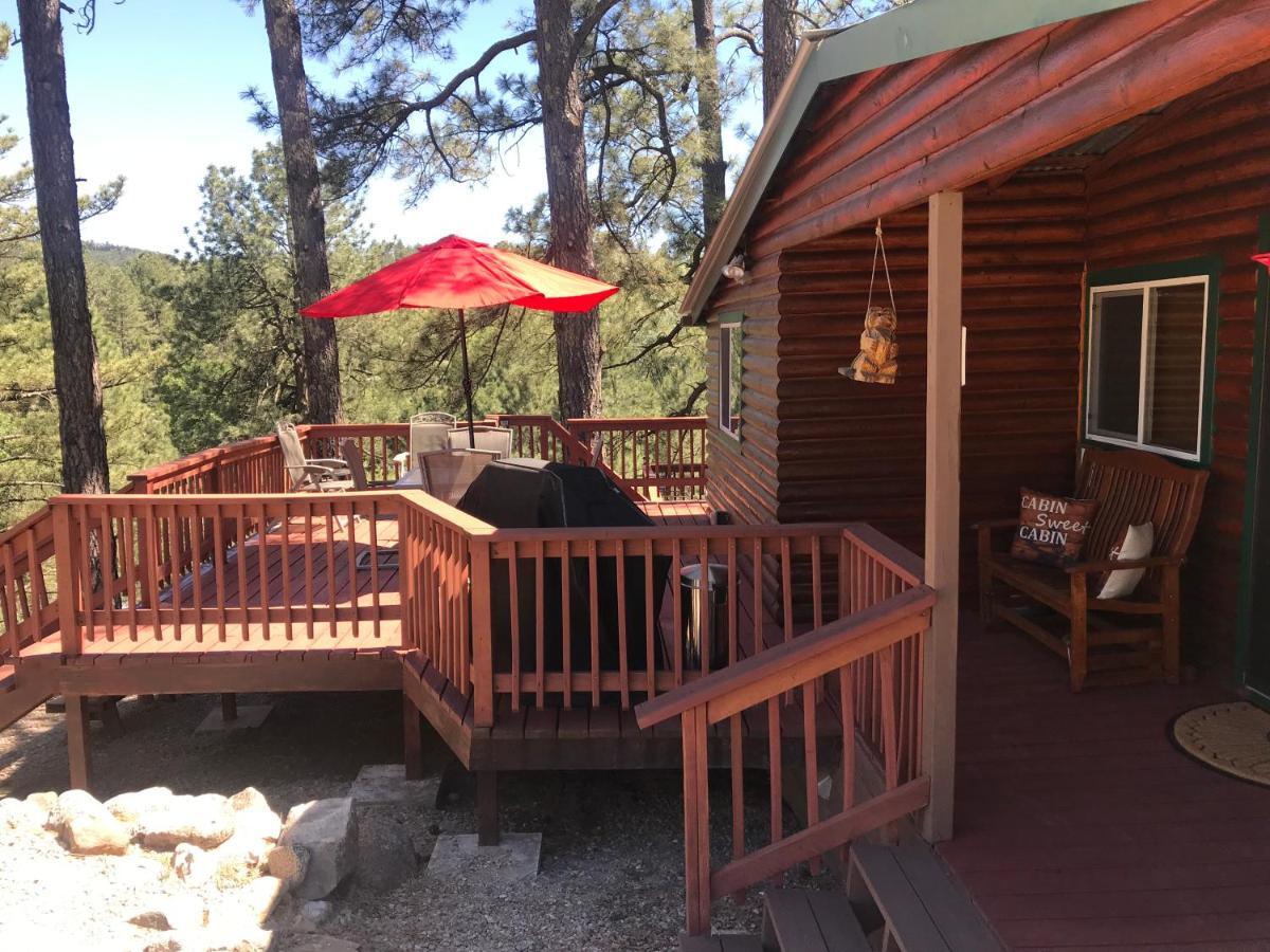 Gonzales Cozy Little Bear Cabin Ruidoso Exterior photo